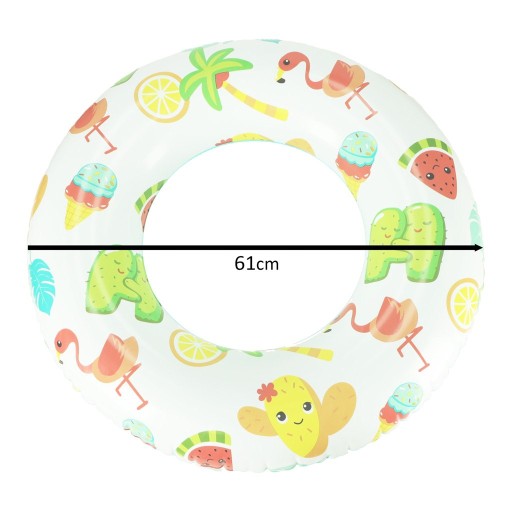 BESTWAY 36014 Plavecký kruh, nafukovací kruh, plameniaky, 3-6 rokov, 60 kg