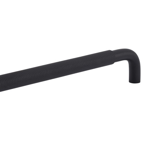 RÚČKA NÁBYTKU SANTI, MAT ČIERNA 160MM HVYT, OTOČNÁ, MODERNÁ