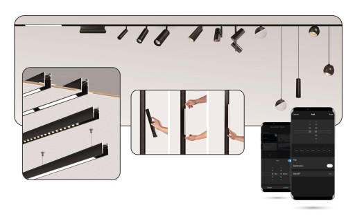 Napájací konektor pre SMART TRACK Magnet Rails 230V