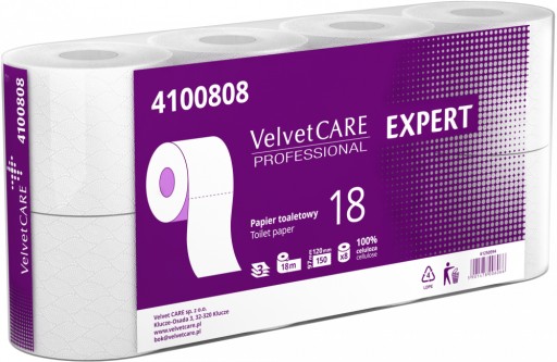 Toaletný papier Velvet Care Expert 8x2 kotúčov