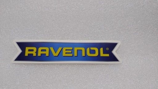 NÁLEPKA S LOGOM RAVENOL 13,4 x 2,9 cm
