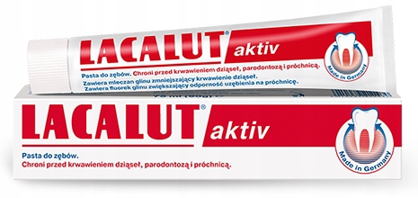 Lacalut Aktiv zubná pasta, 75 ml