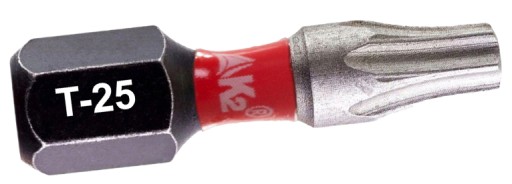 Nárazový hrot bitu pre skrutkovač K2 Impact TX25 TORX T-25 S2 25mm