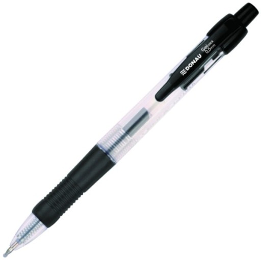 Gélové pero Donau, 0,5 mm, čierne