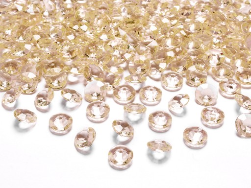 Diamanty kryštály dekorácie konfety spoločenstvo