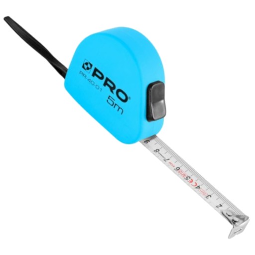 Zvinovací meter 5m šírka 19mm PRO PR-40-01