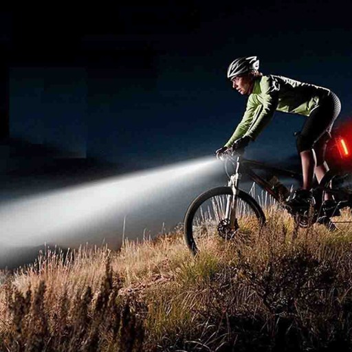BIKE LAMPA USB SVETLÁ NA BICYKEL SET + ZADNÉ