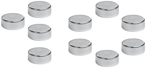 NEODYMOVÉ MAGNETY 6x2 mm 10 ks.