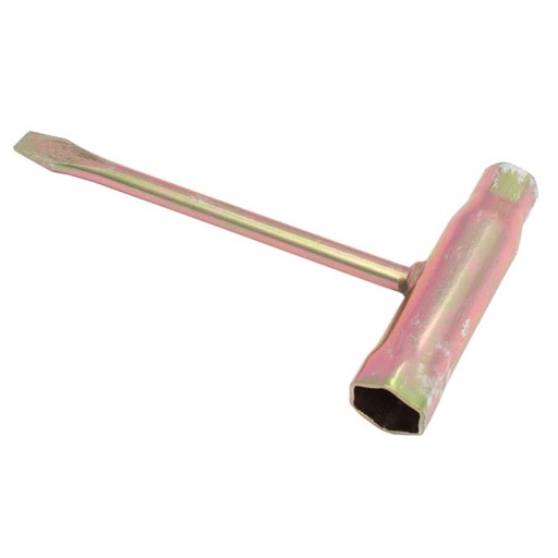 Servisný kľúč na zapaľovacie sviečky pre benzínové píly 13x19mm