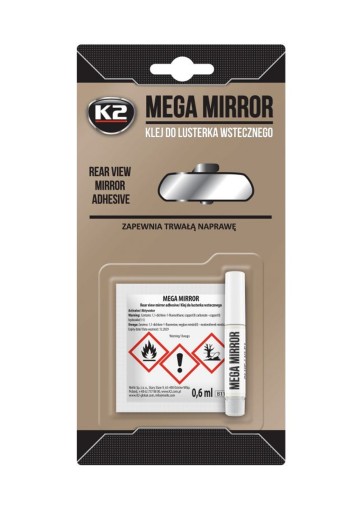 K2 MEGA LEPIDLO NA SPÄTNÉ ZRKADLÁ 6 ML