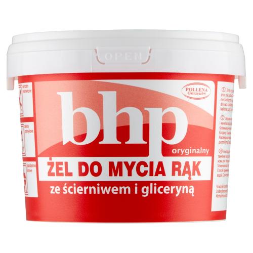 Zdravie a bezpečnosť Gél na umývanie rúk s glycerínovým abrazívom, 500g
