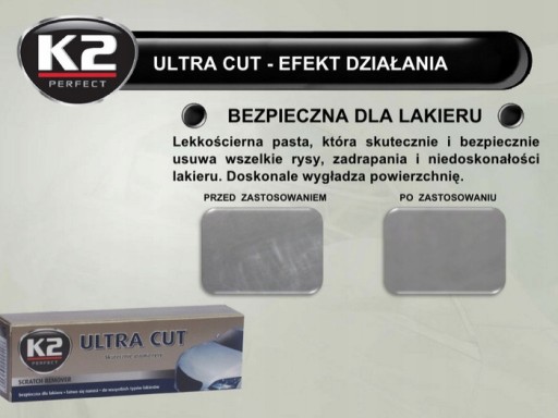 K2 ULTRA CUT PRE EFEKTÍVNE ODSTRAŇOVANIE ŠKRABINCOV 100g 951