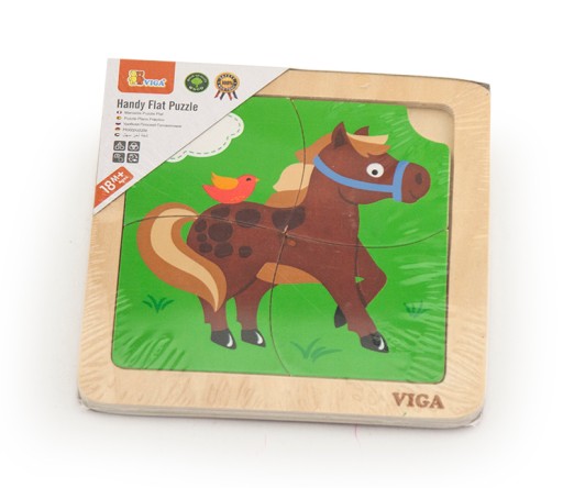 Viga 51312 Puzzle na podložke - Kôň