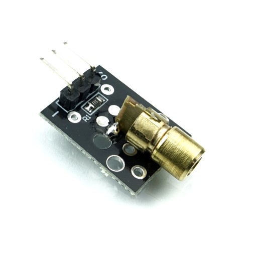Laserový diódový modul 650nm 5mW 5V laser KY-008