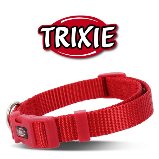 Trixie PREMIUM obojok pre psov 25-40 cm červený