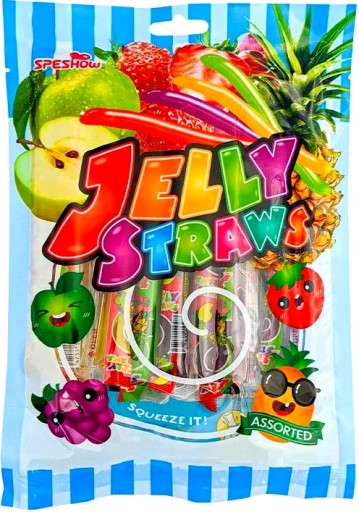 Želé ovocné príchute v tube TikTok ŽELÉ SLAMKY 300g SPESHOW