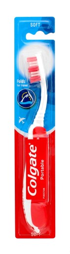 Prenosná cestovná zubná kefka Colgate Soft