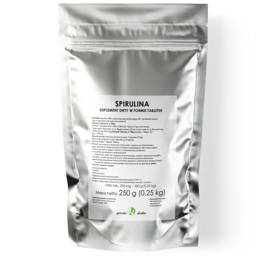SPIRULINA RIASA 250g - 1000 tab