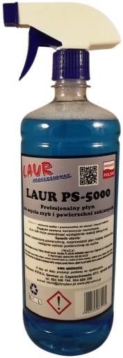 TEPLINA NA ČISTENIE OKIEN, ZRKADIEL A SKLA Laur 1L