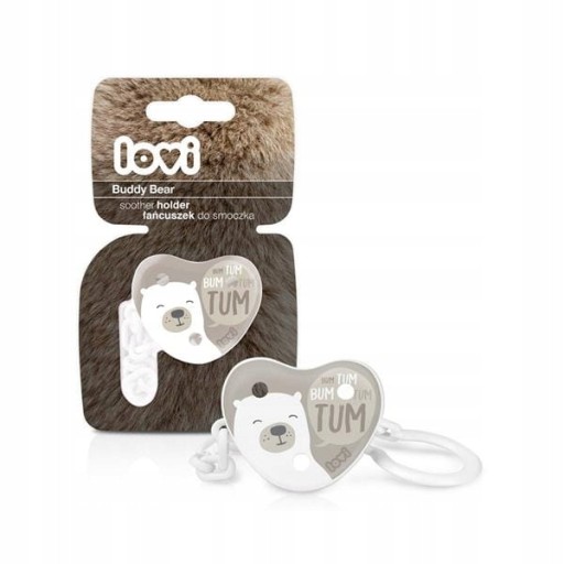 Spona na cumlík LOVI CHAIN PENDANT B. BEAR