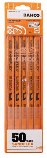 PÍLOVÝ LIST SANDFLEX BI-METAL 300 mm 32 T/INCH 100 ks BAHCO