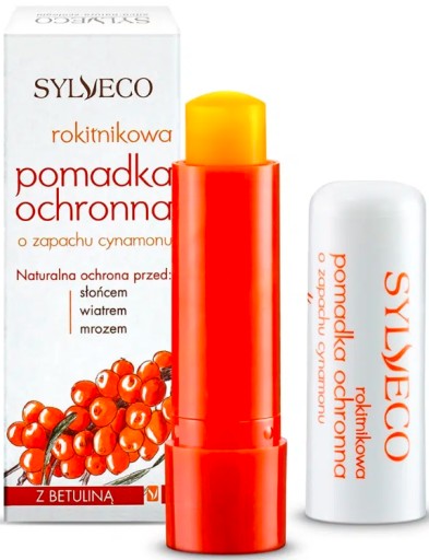 SYLVECO Rakytníkový ochranný rúž s betulínom 4,4 g