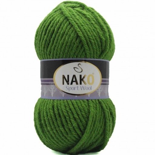 Priadza NAKO SPORT WOOL, akrylová vlna 6574