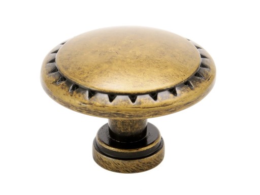 KĽÚČKA NA NÁBYTOK STARÝ ZLATÝ KOVOVÝ RETRO 34 mm x 25 mm CD7167