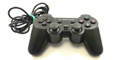 GAMEPAD PC USB WARRIOR BLACK ESPERANZA