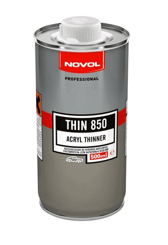 Akrylové riedidlo tenké 850 0,5 l