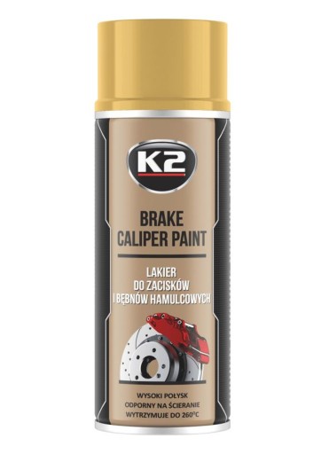 K2 BRZDOVÝ STRMEN FARBA 400ml ZLAT