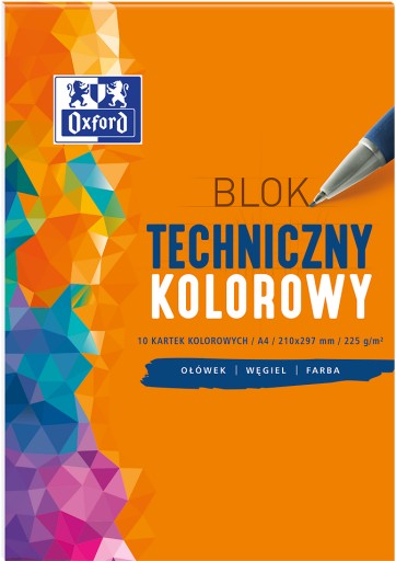 OXFORD TECHNICKÝ BLOK A4 10 LIST 225G FAR