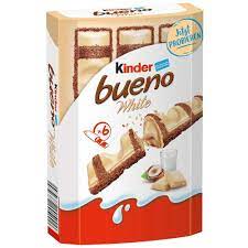 Ferrero Kinder Bueno biele orieškové tyčinky 117g