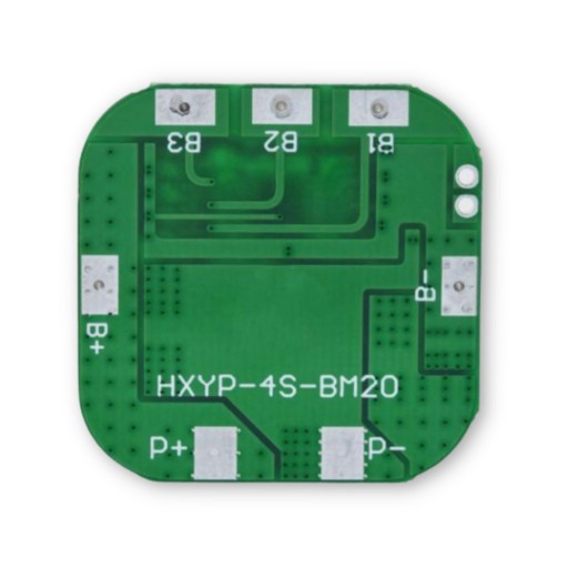BMS balancer 4S 20A - 14,4 V Li-Ion 18650 nabíjačka článkov s ochr.