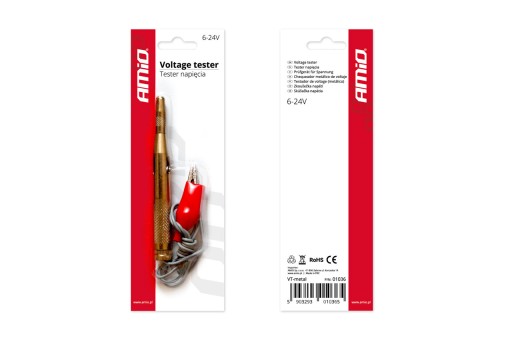 AMIO TESTER TESTER NAPÄTIA 6V 12V 24V META