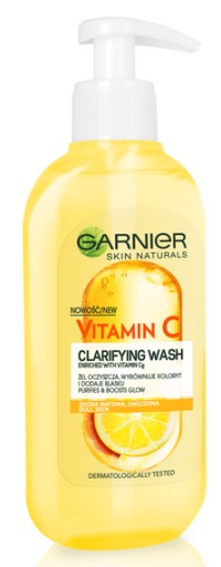 Garnier Čistiaci gél na tvár s vitamínom C 200