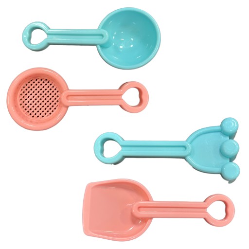 mikro SET PLÁŽOVÝCH HRAČIEK pre pieskovú zábavu, 7 cm