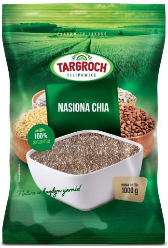 Chia semienka šalvia španielska natural 100% 1 kg Tarpea