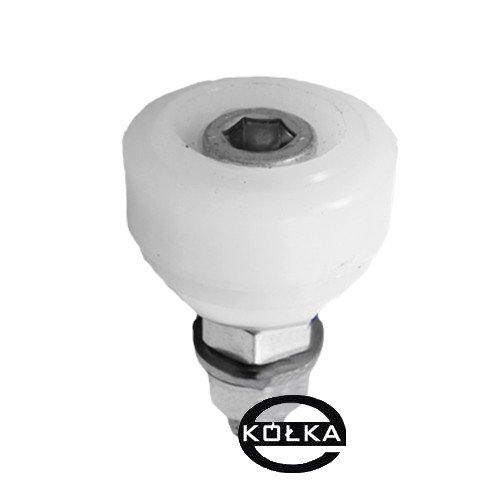 PLASTOVÁ VALKA fi.43mm PRE BRÁNY SO SKRUT