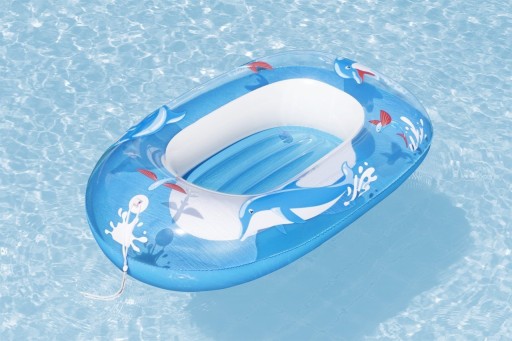 Pontónový modrý delfín 102x69 cm BESTWAY