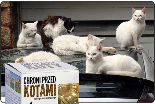 KUNAGONE odpudzovač mačiek do auta a domácnosti 2 ks.