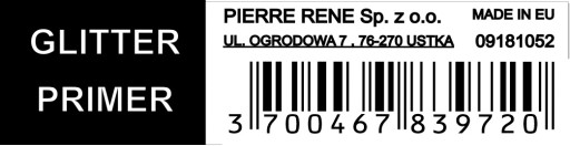 Pierre Rene Glitter primer lepidlo na očné tiene 10 ml