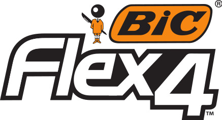 BIC FLEX 4 PÁNSKE holiace žiletky so 4 čepeľami - 3 KS