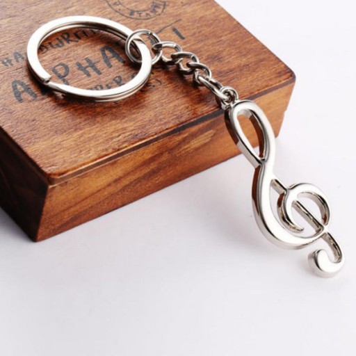 TREBBLE KEYRING - kovový HUDOBNÝ KEYRING