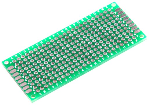 Univerzálna doska 70x30, obojstranná laminátová DPS, hrúbka - 1,6mm FR4