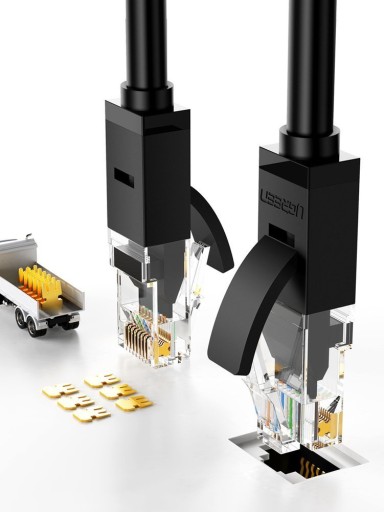 UGREEN RÝCHLY PLOCHÝ KÁBEL LAN ETHERNET CAT 6 UTP RJ45 1M