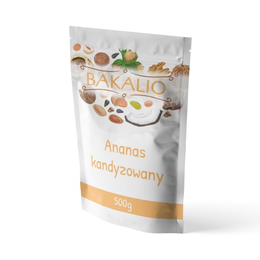 Kandizovaný ananás kocky 500g