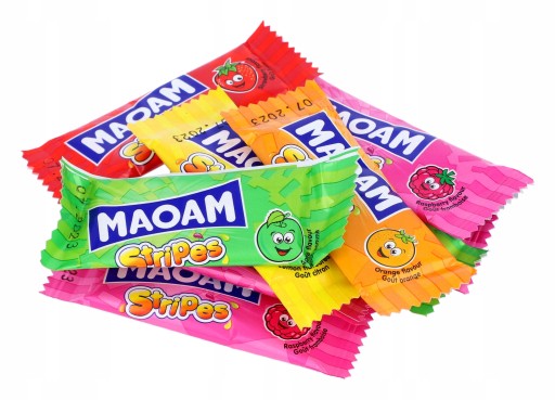 HARIBO MaOaM Stripes Ovocné žuvačky 175 g DE