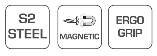 Skrutkovač Torx T8, 75 mm, oceľ S2 Hoegert Technik
