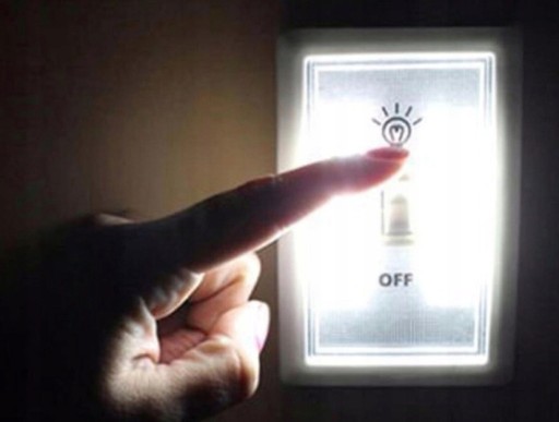 Bezdrôtová LED COB lampa s magnetickým spínačom